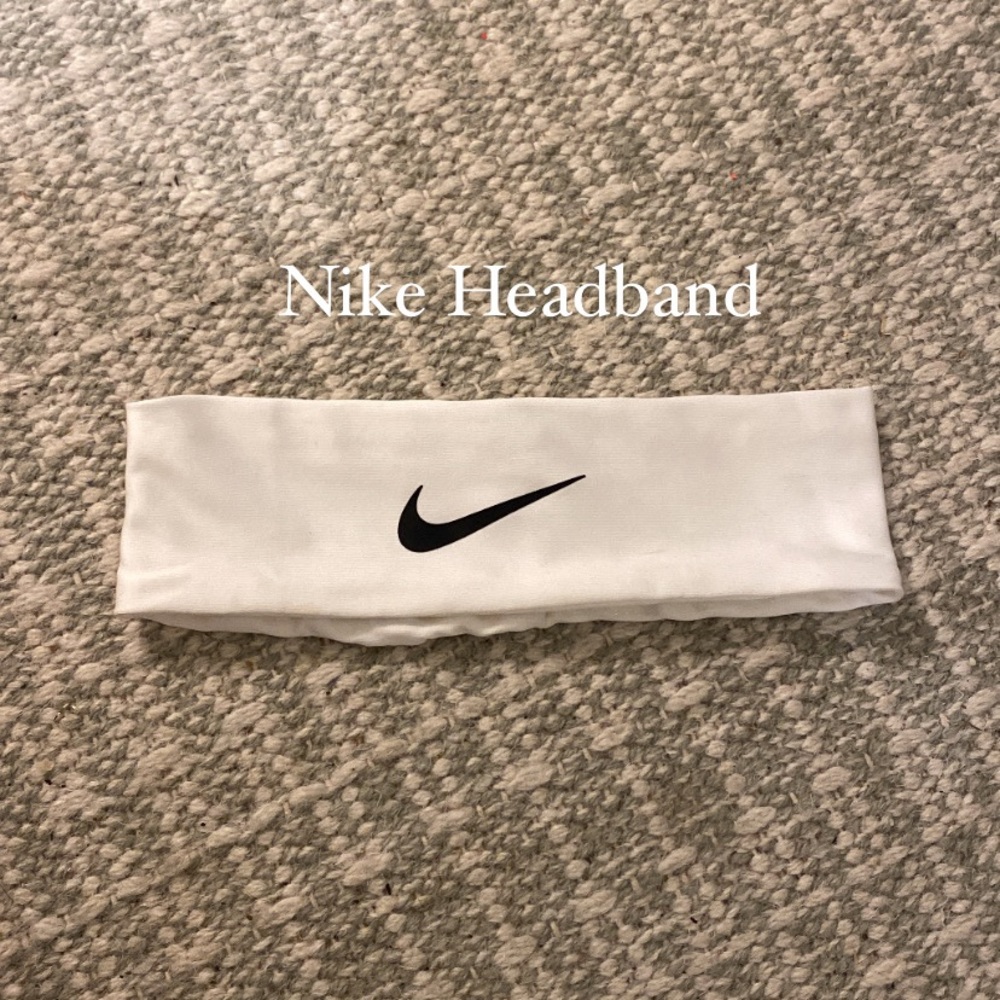 Nike Sports Headband, White